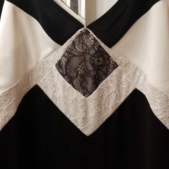 Express Black and Cream Cami - Picture 2 of 3